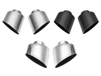 Fabspeed Ovale Auspuffendrohre mit einfacher Wandung zum Anschrauben. Porsche 993 Carrera 1994–1998 (schmale Karosserie) - FS.POR.993.SWOTN, FS.POR.993.SWOTNBBR, FS.POR.993.SWOTNBP, FS.POR.993.SWOTNBB, 99311198200, 99311198100 - FS.POR.993.SWOTN, FS.POR.993.SWOTNBBR, FS.POR.993.SWOTNBP, FS.POR.993.SWOTNBB